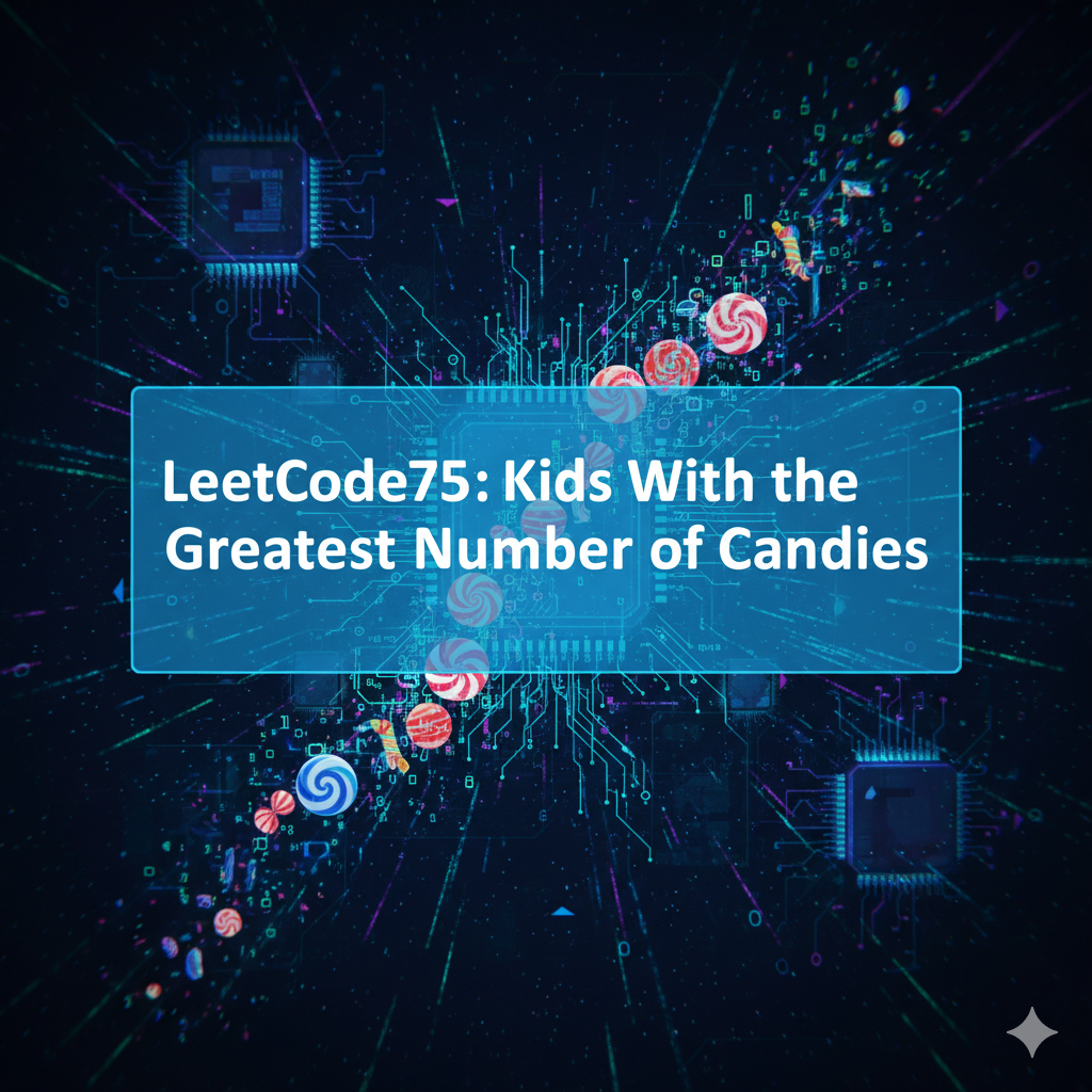 LeetCode75: Kids With the Greatest Number of Candies