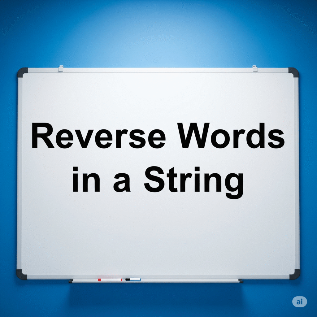 Reverse Words in a String
