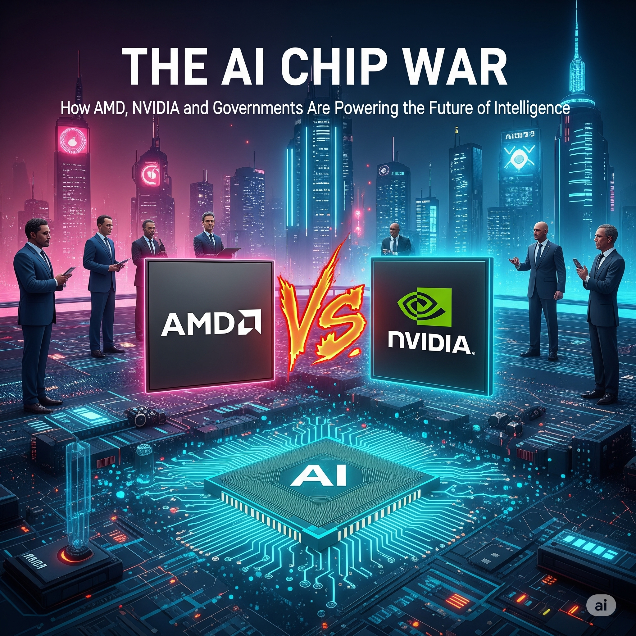 The AI Chip War: How AMD, NVIDIA and Governments Are Powering the Future of Intelligence