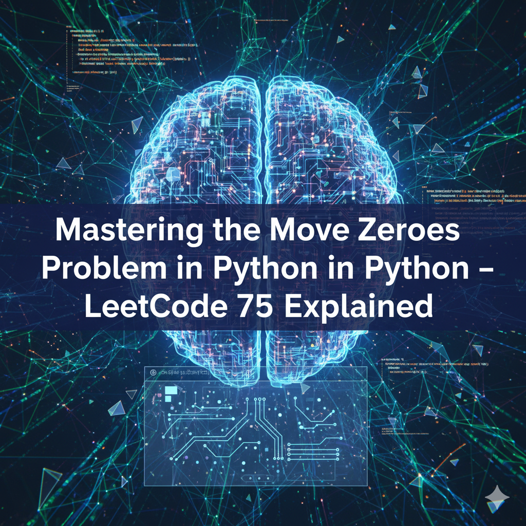 Mastering the Move Zeroes Problem in Python – LeetCode 75 Explained
