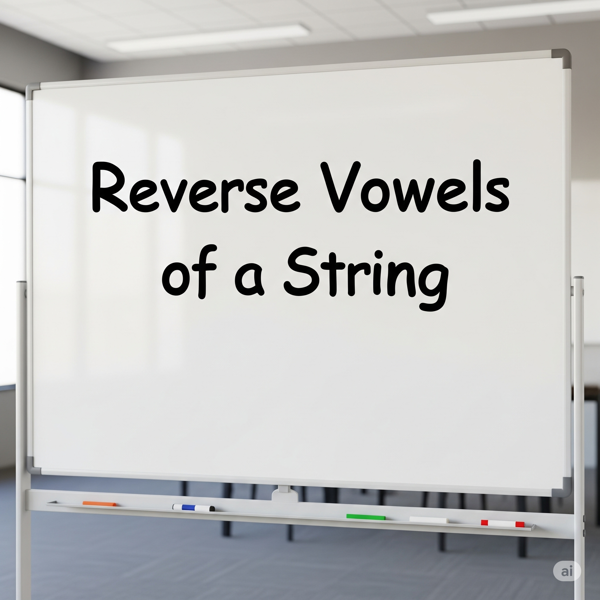 LeetCode75: Reverse Vowels of a String