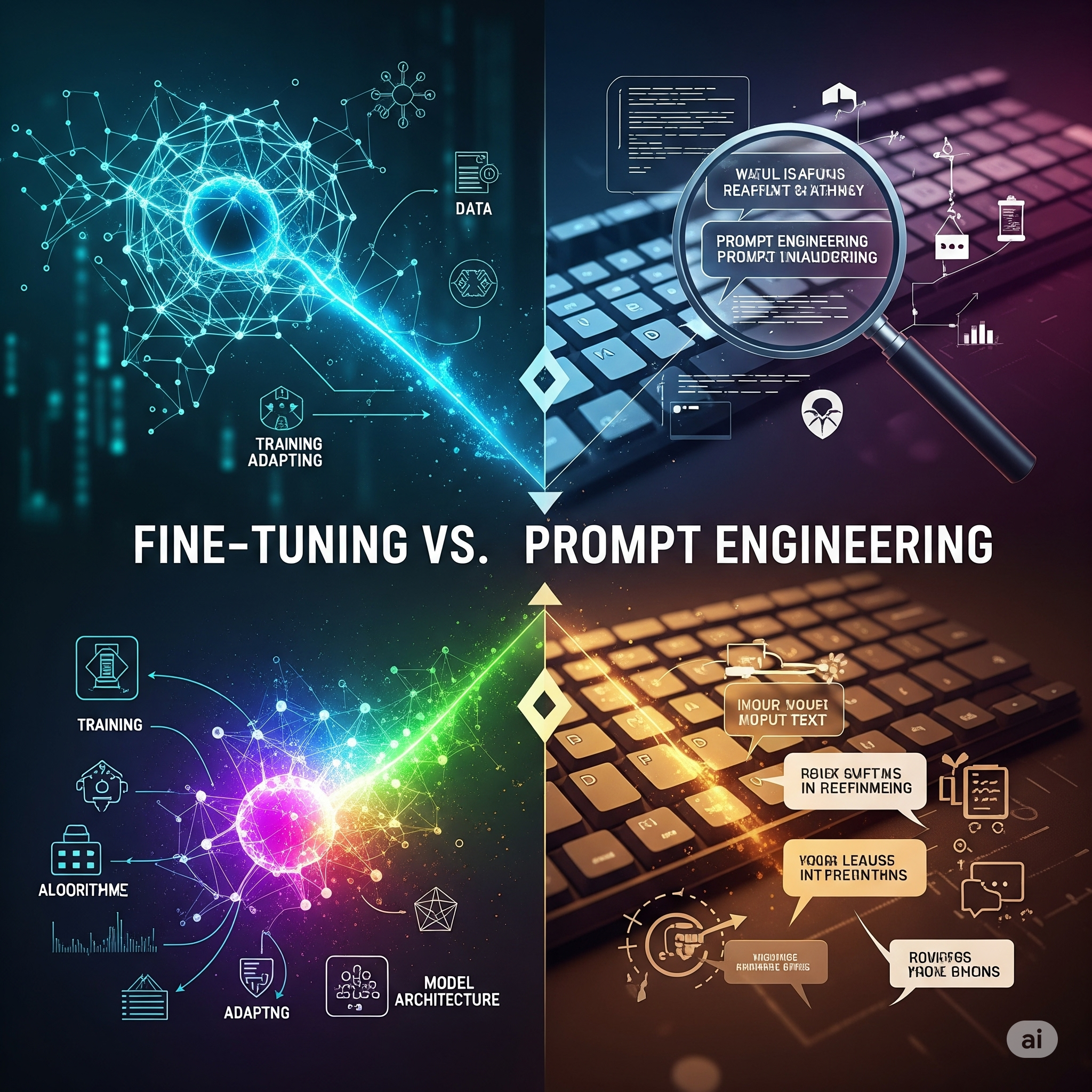 Prompt Engineering vs. Fine-Tuning: Choosing the Right Strategy for Optimizing LLMs in 2025