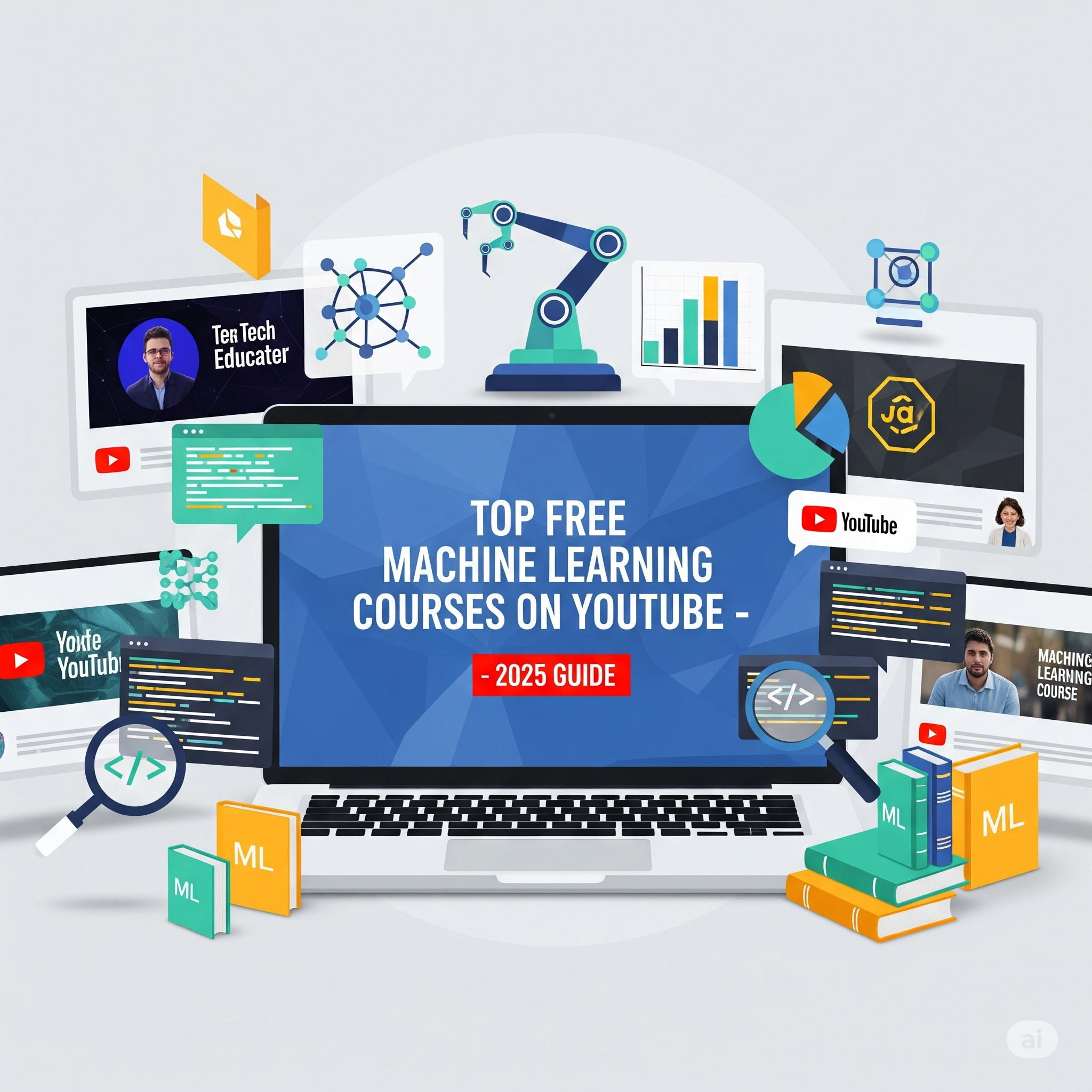 Top 9 Free Machine Learning Courses on YouTube – 2025 Guide