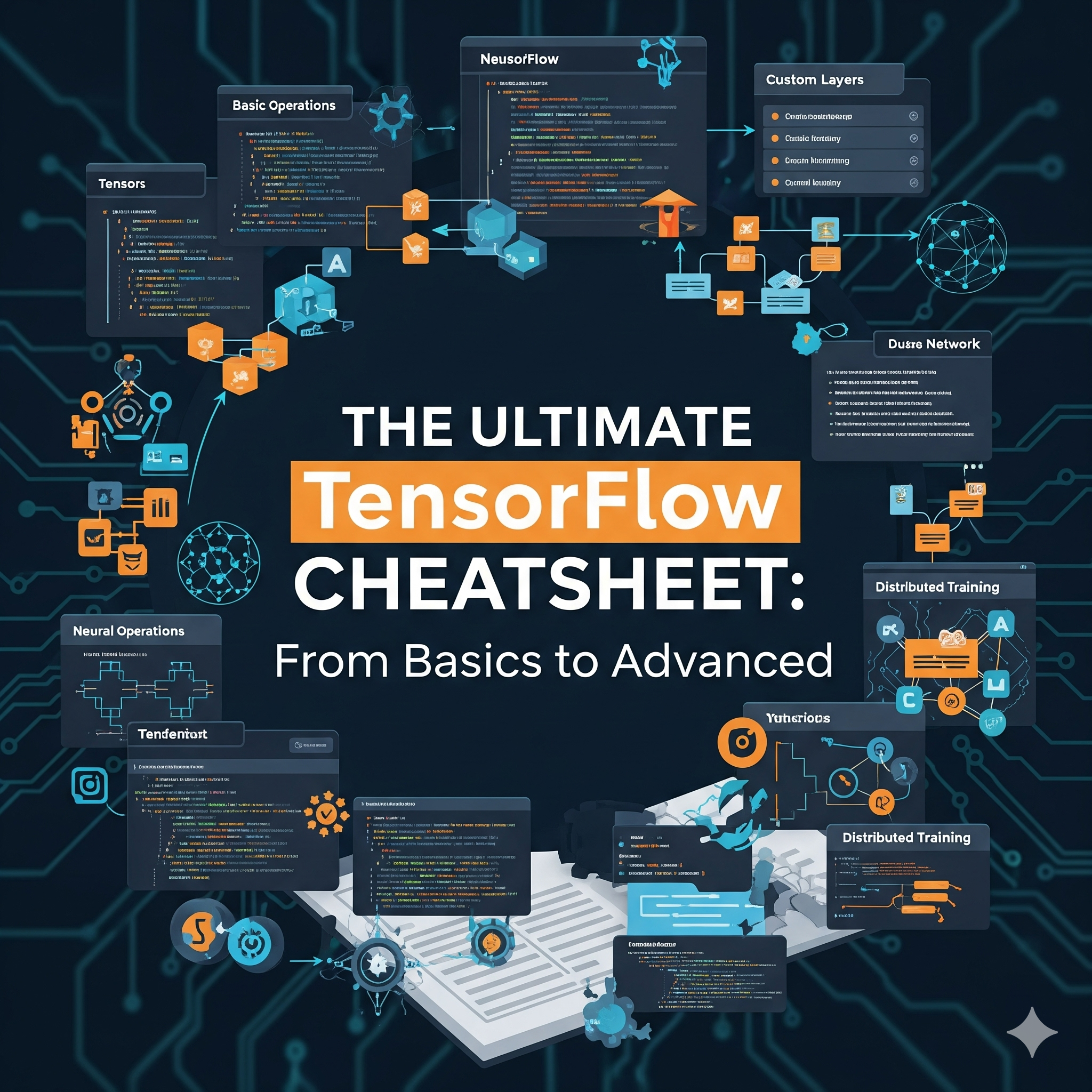 The Ultimate TensorFlow Cheatsheet: From Basics to Advanced