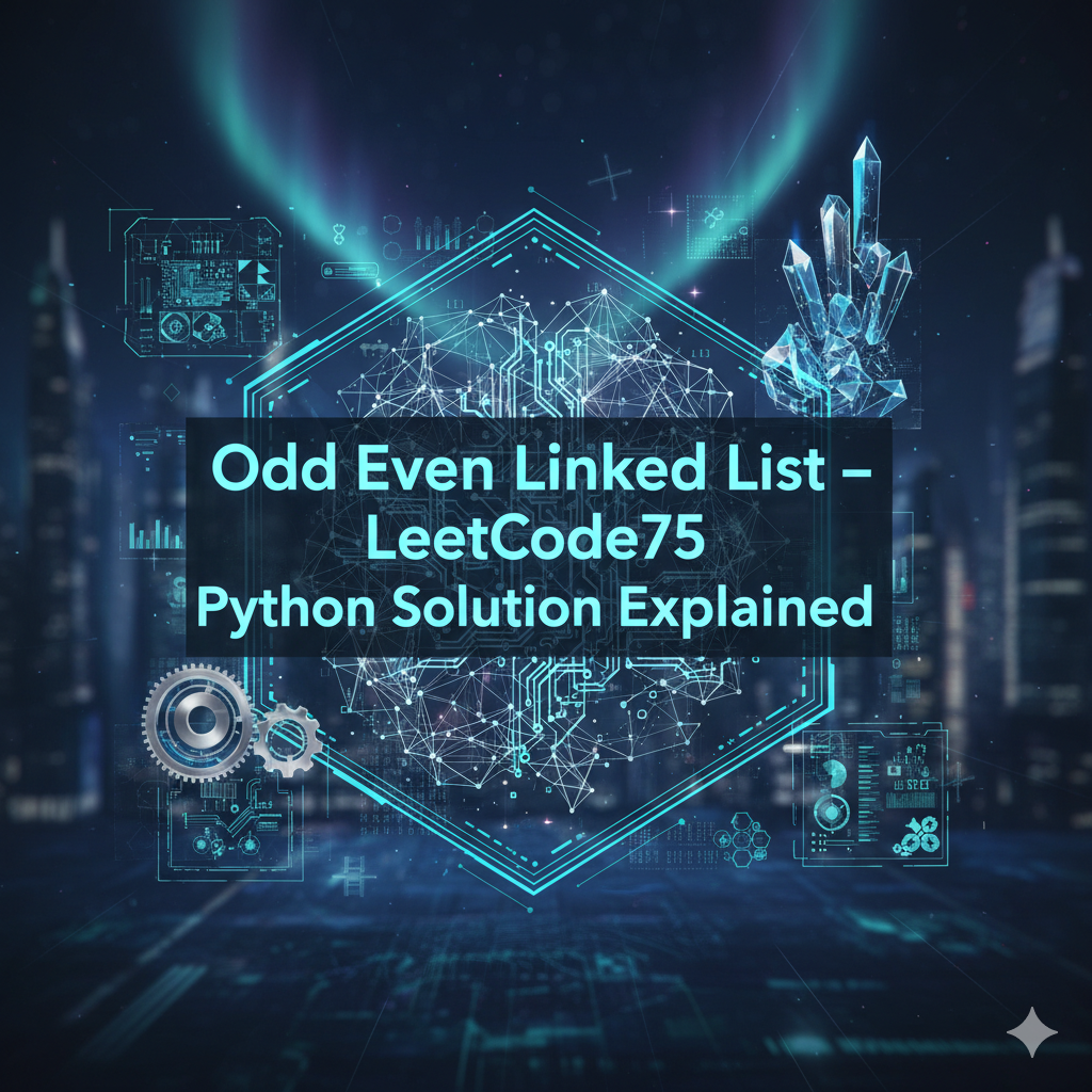 Odd Even Linked List – LeetCode75 Python Solution Explained