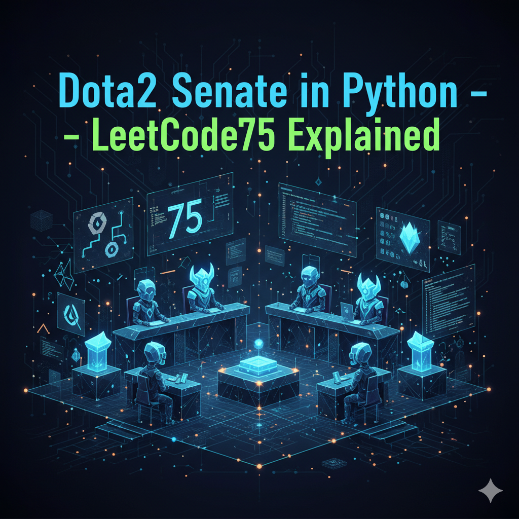Dota2 Senate in Python – LeetCode75 Explained