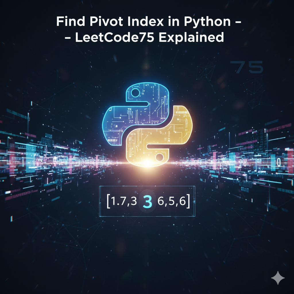Find Pivot Index in Python – LeetCode75 Explained