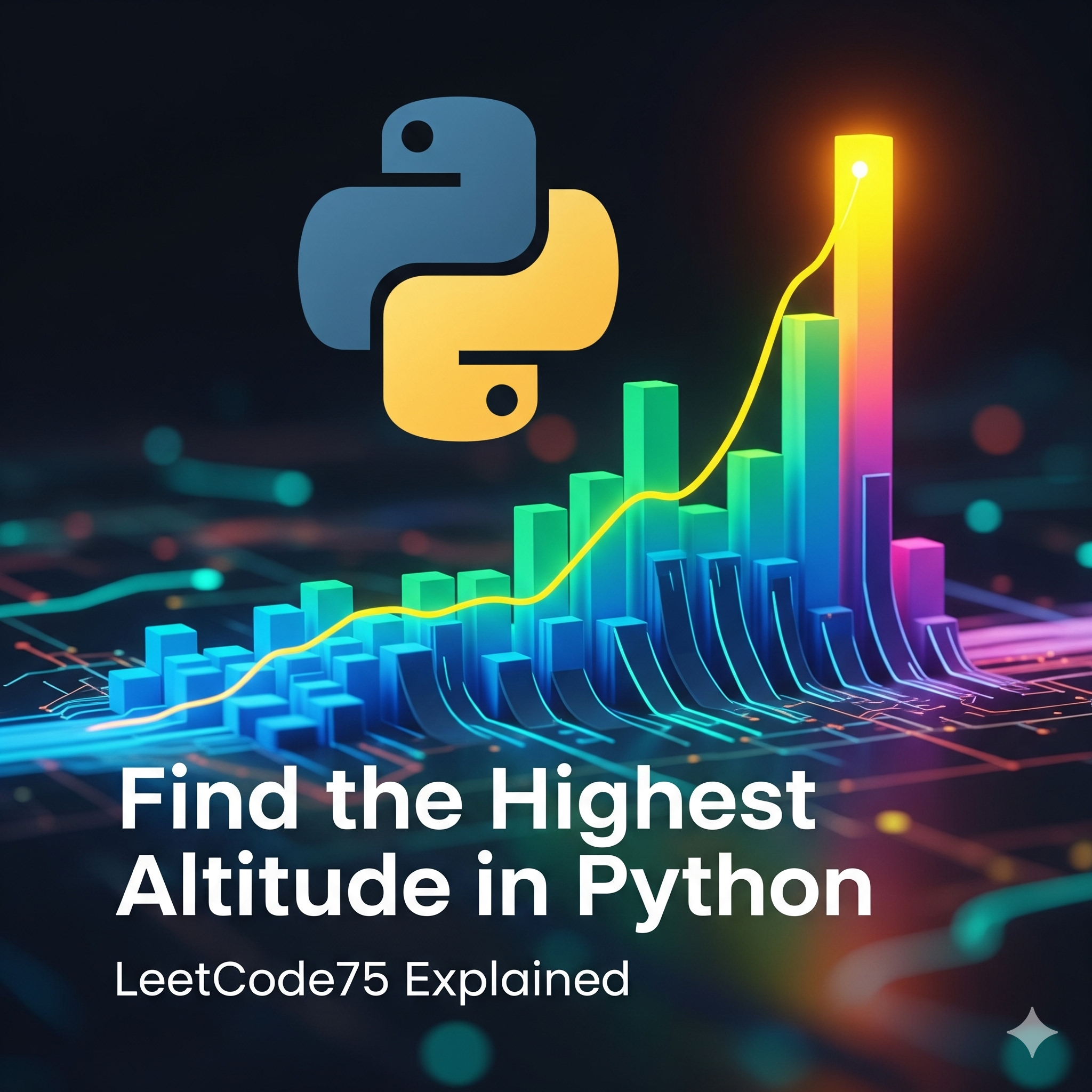 Find the Highest Altitude in Python – LeetCode75 Explained