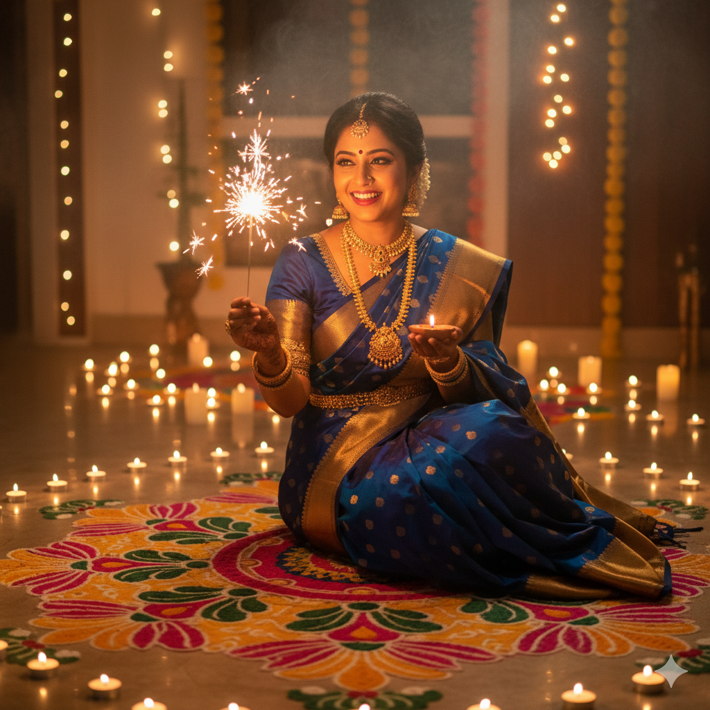 Golden nostalgia frame