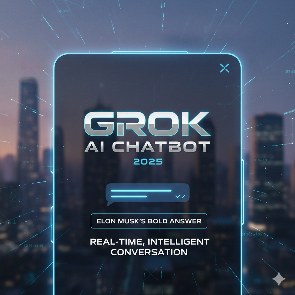 Grok AI Chatbot (2025): Elon Musk’s Bold Answer to Real-Time, Intelligent Conversation
