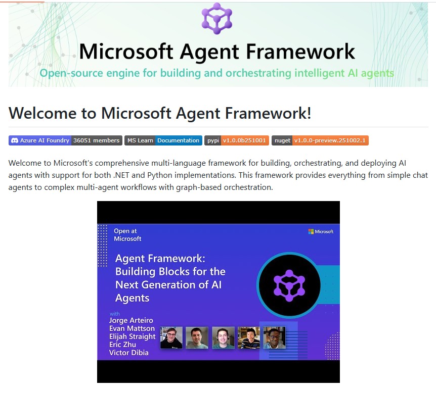 Microsoft Agent Framework: Build, Orchestrate and Deploy AI Agents with Python and .NET