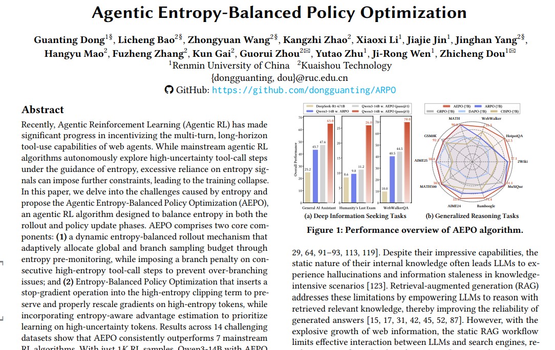 Agentic Entropy-Balanced Policy Optimization (AEPO): Balancing Exploration and Stability in Reinforcement Learning for Web Agents