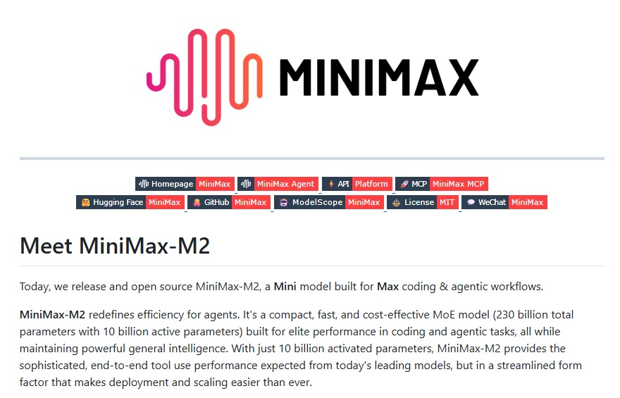 MiniMax-M2: The Open-Source Revolution Powering Coding and Agentic Intelligence