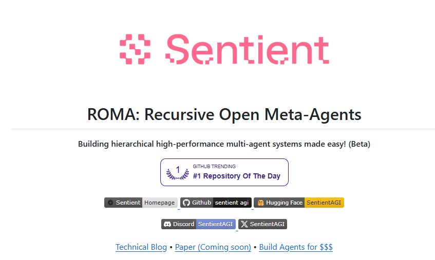 ROMA: The AI Framework That Lets You Build High-Performance Agents in Minutes