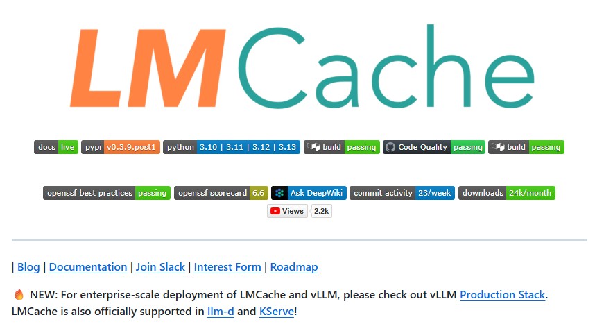 LMCache: Accelerating LLM Inference With Next-Generation KV Cache Technology