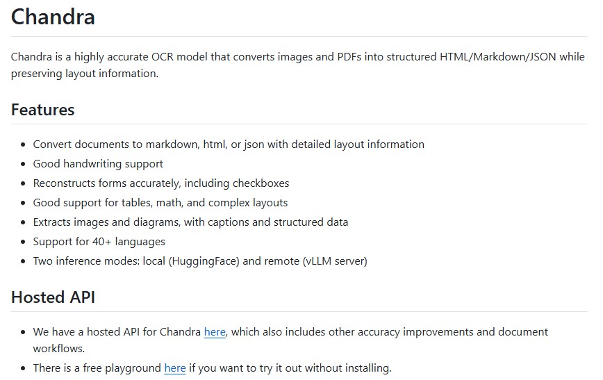 Chandra OCR: The Future of Document Understanding and Layout-Aware Text Extraction