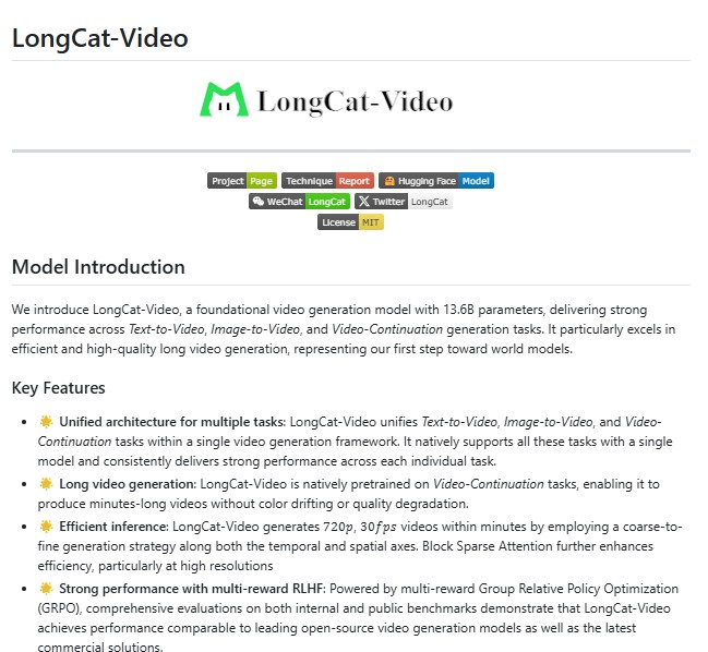LongCat-Video: Meituan’s Groundbreaking Step Toward Efficient Long Video Generation with AI
