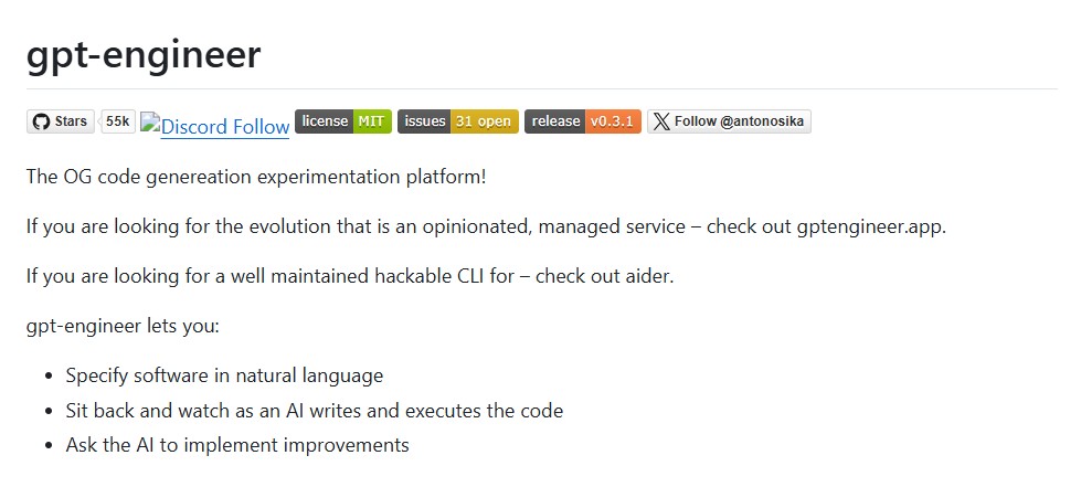 GPT-Engineer: A Foundational Tool in AI-Driven Software Development