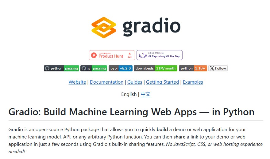 Gradio: The Easiest Way to Build and Share Machine Learning Web Apps