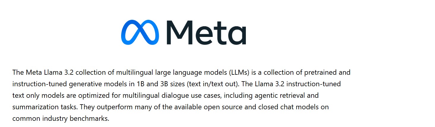 Llama-3.2-1B-Instruct: A Compact, Multilingual and Efficient Open Language Model