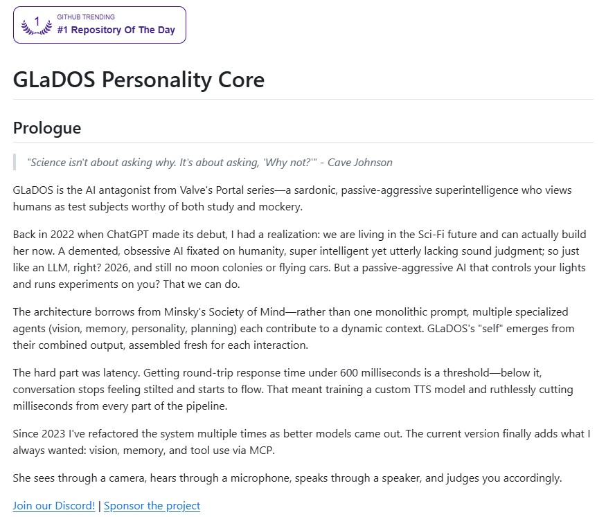 Building a Real-Life GLaDOS: Inside the Open-Source Project Bringing Valve’s Iconic AI to Life
